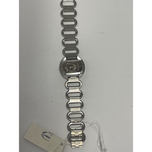 Just Cavalli Silver Stainless Steel Watch New Working Battery main image 4